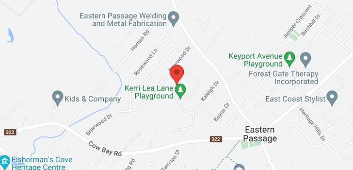 map of 6 Kerri Lea Lane